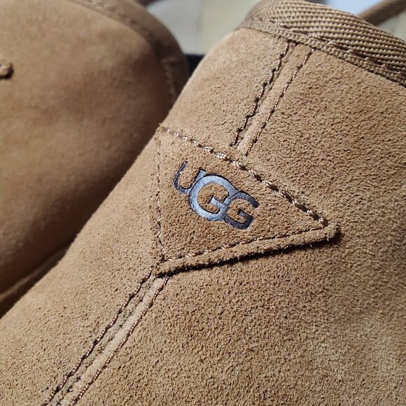 LIKE-NEW UGG Men’s Romeo Size 13 Boot Chestnut Slipper Shoe - Picture 8 of 11